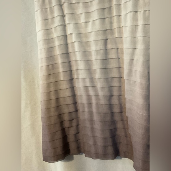 Ted Baker Pink white purple/gray ombre razor back tank top size 1 - Picture 2 of 11